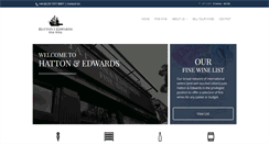 Desktop Screenshot of hewines.com